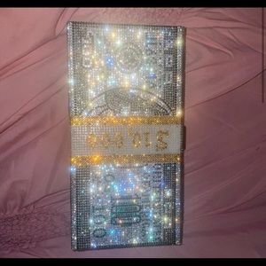 Rhinestone money purse